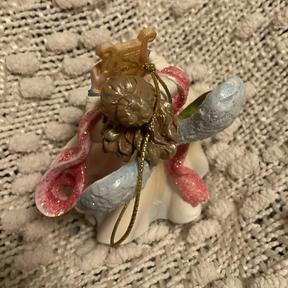 Heavenly Angels Christmas Ornament Danbury Mint Joy To The World lyre holiday - Picture 4 of 9